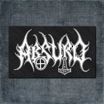 Absurd Back Patch, Absurd Band Logo Big Back Patch
