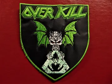 OVERKILL…   Embroidered Patch   (thrash metal)   U.S.A.   011