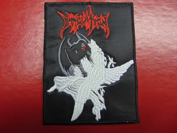 IMMOLATION…  Embroidered Patch  (black death)   U.S.A   2267