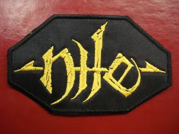 NILE…    Embroidered  patch   (death metal)   U.S.A   812