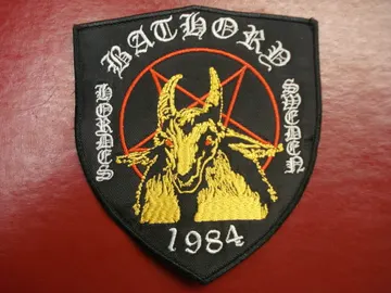BATHORY…   Embroidered Patch   (death thrash)   Sweden   035