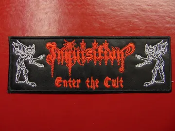 INQUISITION…  Embroidered Patch  (black metal)   Colombia   1595