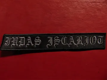 JUDAS ISCARIOT  Embroidered Patch  (black metal)    U.S.A   1455