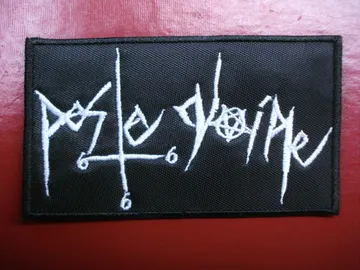 PESTE NOIRE…  Embroidered Patch (black metal)    France   3858
