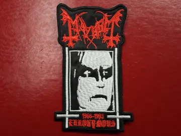 MAYHEM…   Embroidered Patch   (black metal)   Norway   056