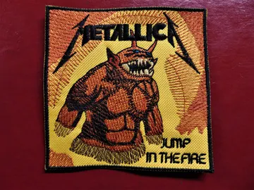 METALLICA…  Embroidered Patch   (thrash metal)   U.S.A.   062