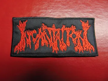 INCANTATION…   Embroidered Patch   (black death)   U.S.A.   063