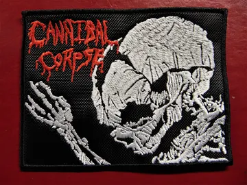 CANNIBAL CORPSE…  Embroidered Patch   (death metal)   U.S.A   068