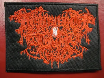 DROWNING THE LIGHT…   Embroidered patch   (black metal)   Australia   837