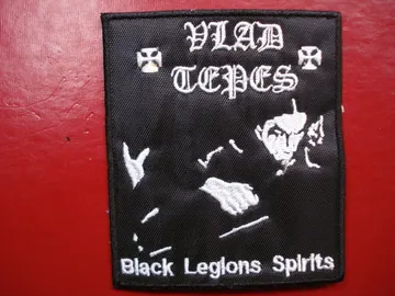 VLAD TEPES…  Embroidered Patch  (black metal)    France   083