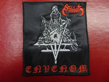 SABBAT…  Embroidered Patch  (war metal)   Japan  1253