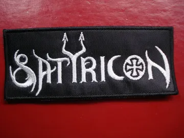SATYRICON…  Embroidered Patch  (black metal)    Norway   1826
