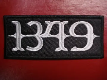 1349…  Embroidered Patch   (black metal)   Norway   1111
