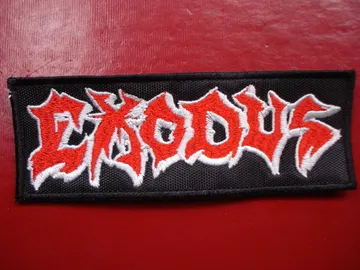 EXODUS…  Embroidered Patch  (thrash metal)   U.S.A   3215