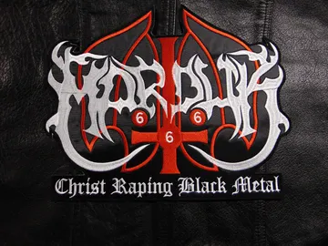 MARDUK  Embroidered Backpatch  (black metal)   Sweden   687