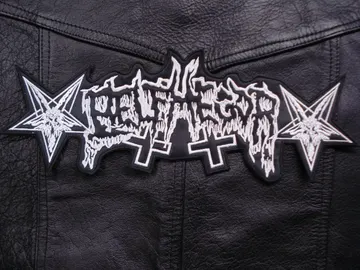 BELPHEGOR…  Embroidered Backpatch   (black death)    Austria   563