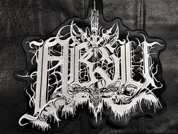 ABSU…  Embroidered Backpatch  (black metal)    U.S.A   146