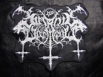 SATANIC WARMASTER…   Embroidered Backpatch  (black metal)  Finland   093