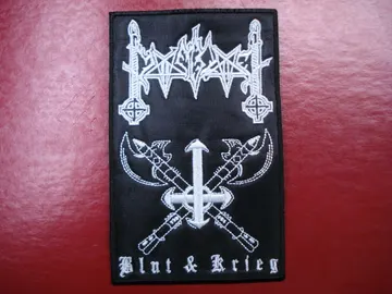 MOONBLOOD…  Embroidered Patch  (black metal)   Germany   193