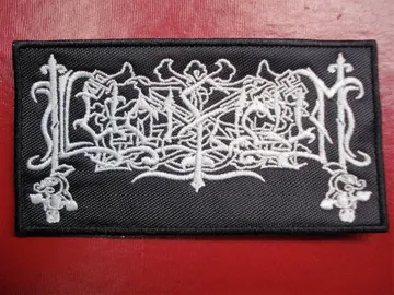 LUCIFUGUM…  Embroidered patch   (black metal)   Ukraine   3762