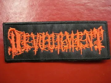 DEVOURMENT … Embroidered patch  (death grind)   U.S.A   1044