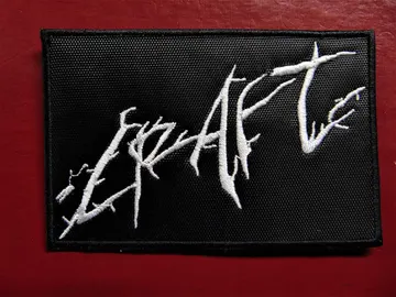 CRAFT…   Embroidered Patch   (black metal)   Sweden   016