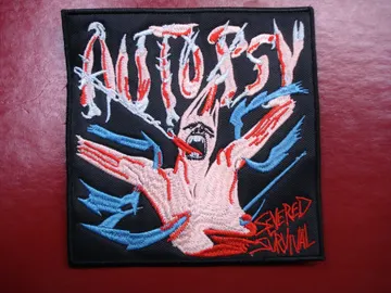 AUTOPSY…  Embroidered Patch  (death metal)  U.S.A   227