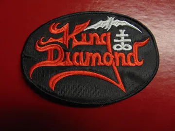 KING DIAMOND…  Embroidered Patch   (heavy metal)   Denmark   235