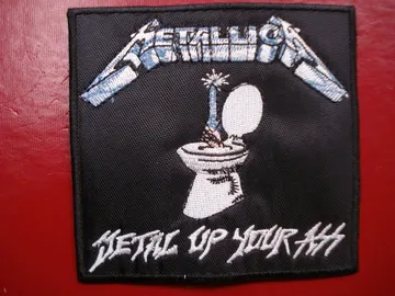 METALLICA… Embroidered Patch  (thrash metal)    U.S.A   243