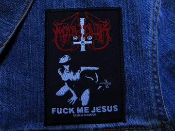 MARDUK…  Official Woven Patch (black metal)    Sweden   (1590)
