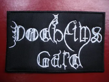 DODHEIMS GARD  Embroidered Patch  ( black metal)  Norway   1664