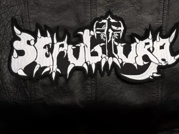 SEPULTURA…  Embroidered Backpatch  (death thrash)    Brazil   144*