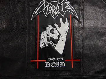 MORBID…  Embroidered Backpatch   (black metal)   Sweden   037