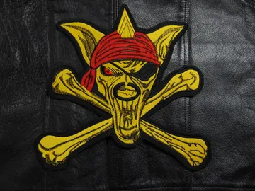 RUNNING WILD…  Embroidered Backpatch  (power metal)    Germany   287*