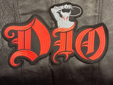 DIO  Embroidered Backpatch  (heavy metal)    U.S.A   267*