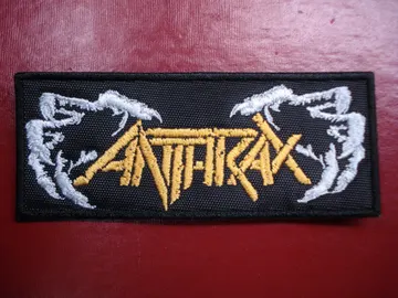 ANTHRAX…   Embroidered Patch   (thrash metal)   U.S.A.   822