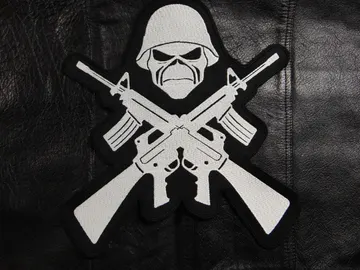 IRON MAIDEN…  Embroidered Backpatch  (nwobhm)    U.K   273*