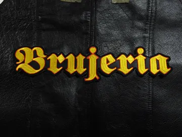 BRUJERIA…   Embroidered Backpatch  (brutal death)    Mexico   045