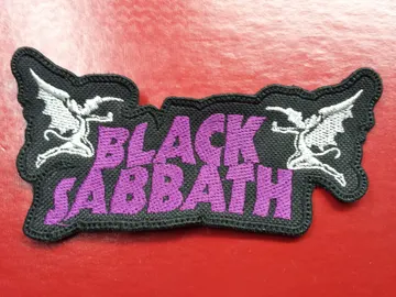 BLACK SABBATH…  Embroidered Patch  (nwobhm)  U.K   1759*