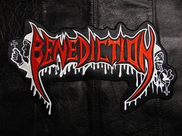 BENEDICTION…   Embroidered Backpatch  (death metal)   U.K   502