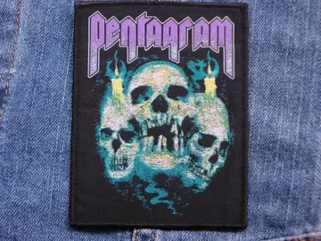 PENTAGRAM   Woven Patch   (doom metal)   U.S.A.   (1224)