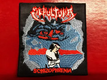 SEPULTURA…  Embroidered Patch  (death thrash)    Brazil   834