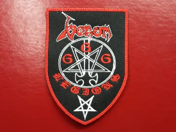 VENOM   Embroidered Patch   (nwobhm)   U.K.   1514*