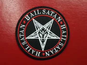 BAPHOMET   Embroidered Patch   (black metal)   U.K   B028*