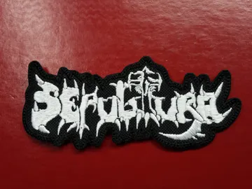 SEPULTURA   Embroidered Patch   (death thrash)    Brazil   501*