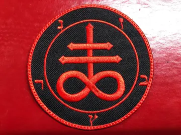 LEVIATHAN CROSS…  Embroidered Patch   (black metal)   704*