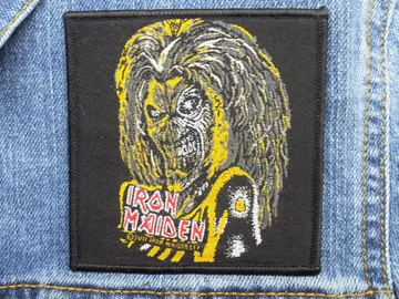 IRON MAIDEN…  Woven Patch  (nwobhm)   U.K.   (2639)