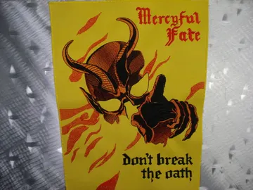 MERCYFUL FATE…  Embroidered Backpatch  (heavy metal)    Denmark   217*