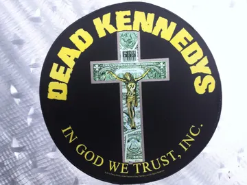 DEAD KENNEDYS In God We Trust Official Screen/Print  (punk rock)   U.S.A   100