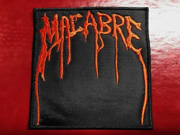 MACABRE…  Embroidered Patch  (death grind)   U.S.A   2554